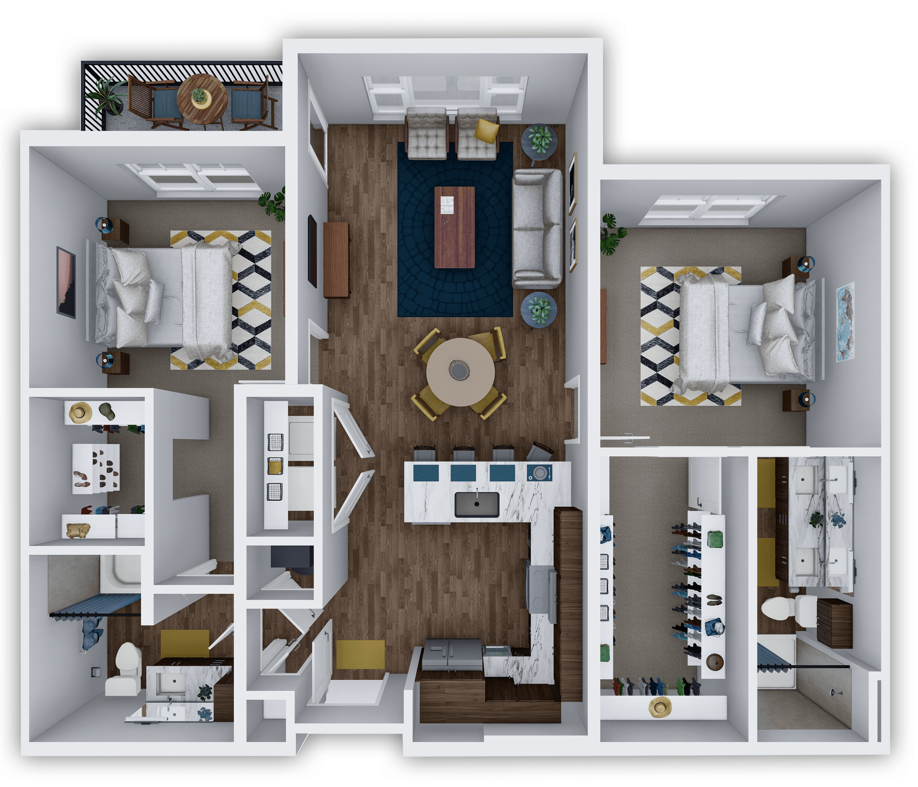 B1 Two Bedroom